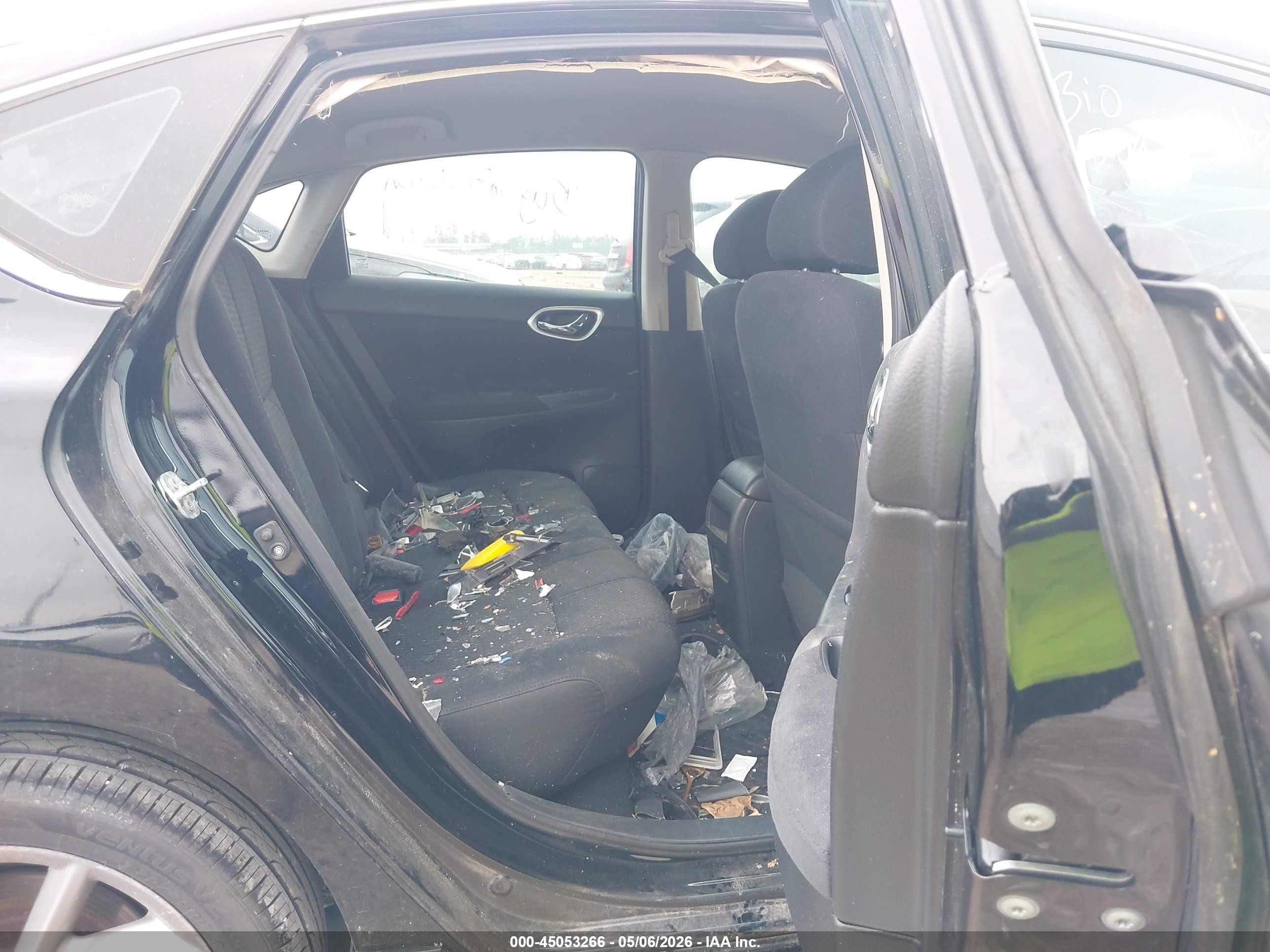 2013 Nissan Sentra Sr Black vin: 3N1AB7AP3DL778372