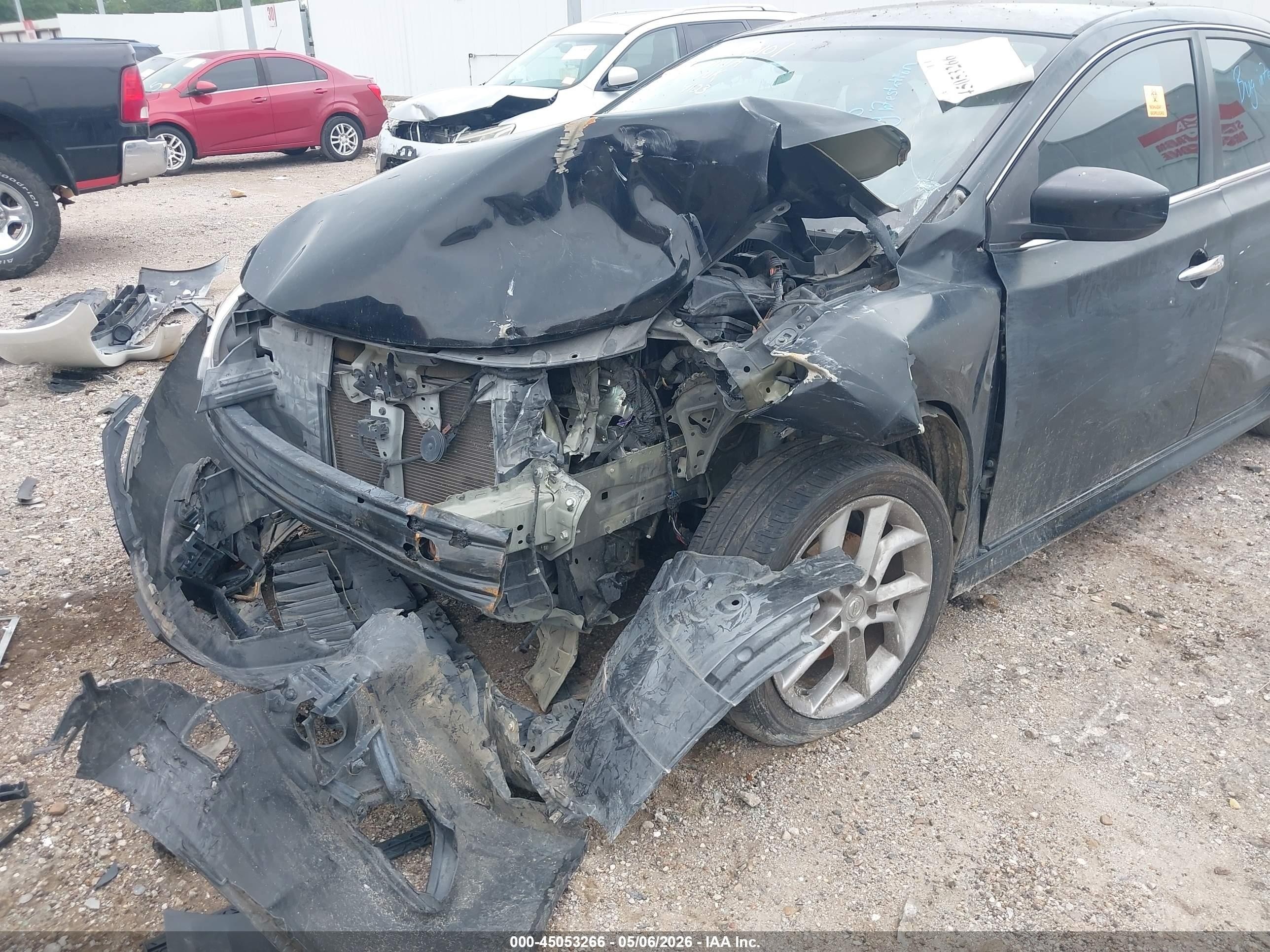 2013 Nissan Sentra Sr Black vin: 3N1AB7AP3DL778372