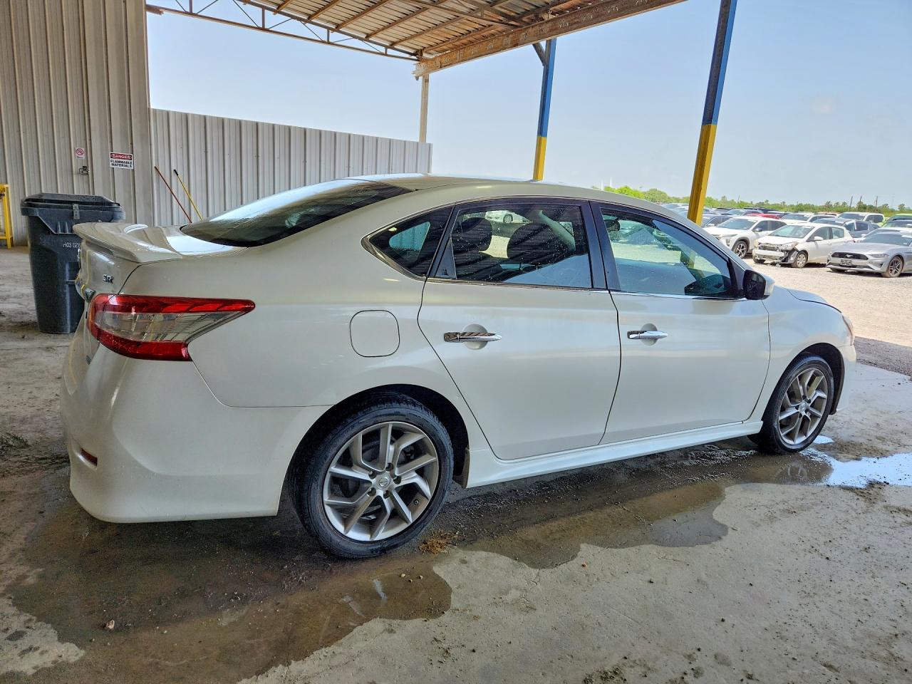 2013 Nissan Sentra S White vin: 3N1AB7AP3DL795026