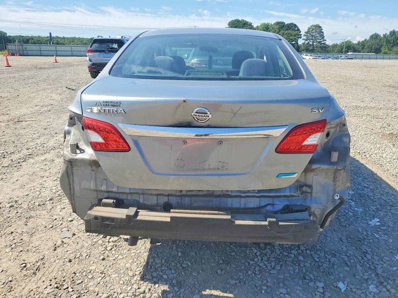 2013 Nissan Sentra S Silver vin: 3N1AB7AP3DL798234