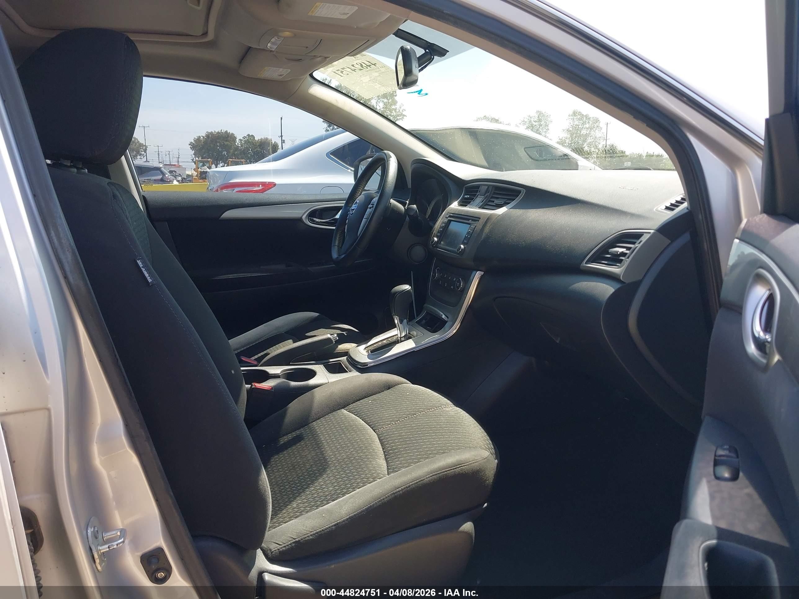2014 Nissan Sentra Sr Silver vin: 3N1AB7AP3EL611141