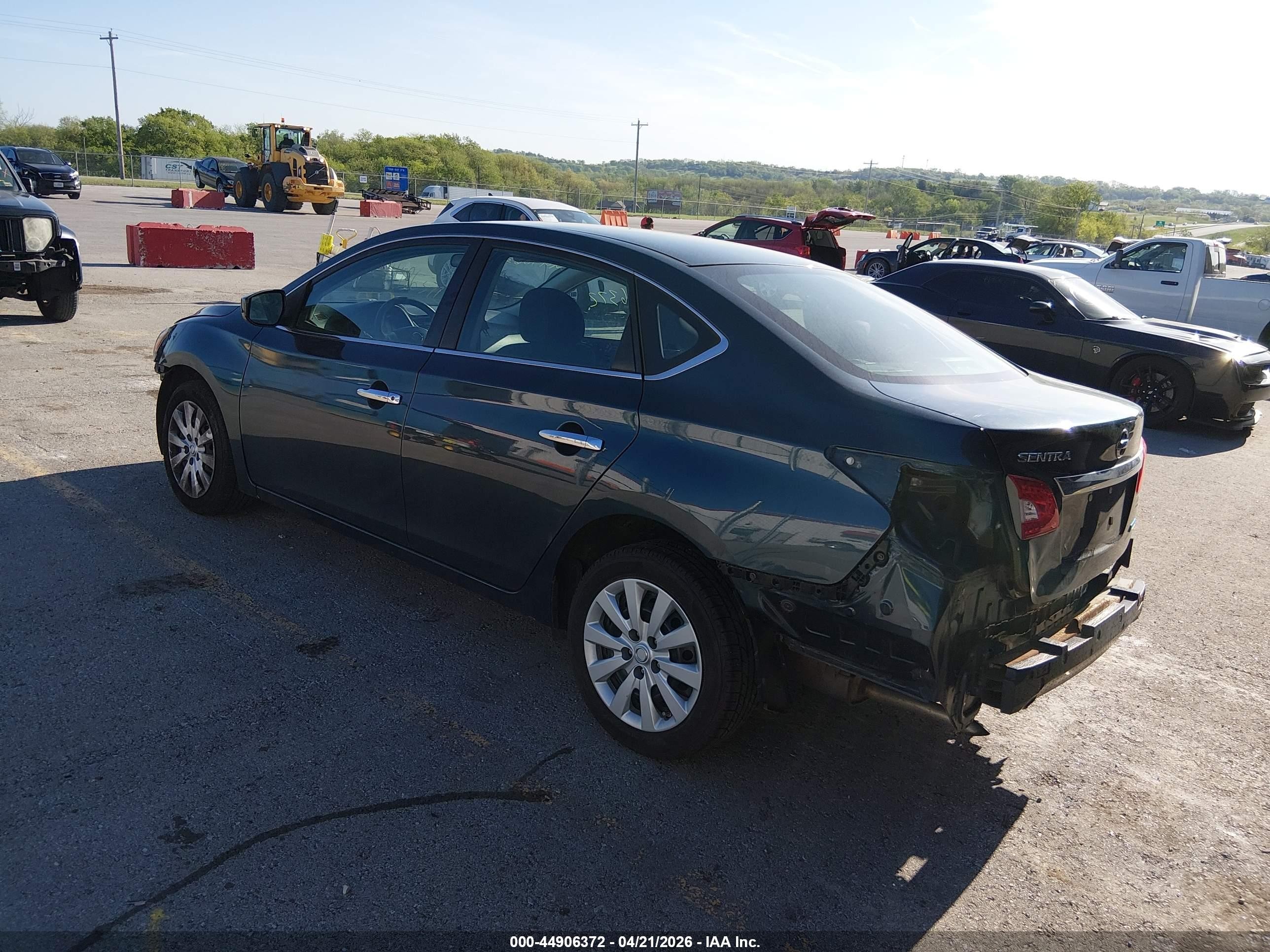2014 Nissan Sentra S Dark Blue vin: 3N1AB7AP3EL612967
