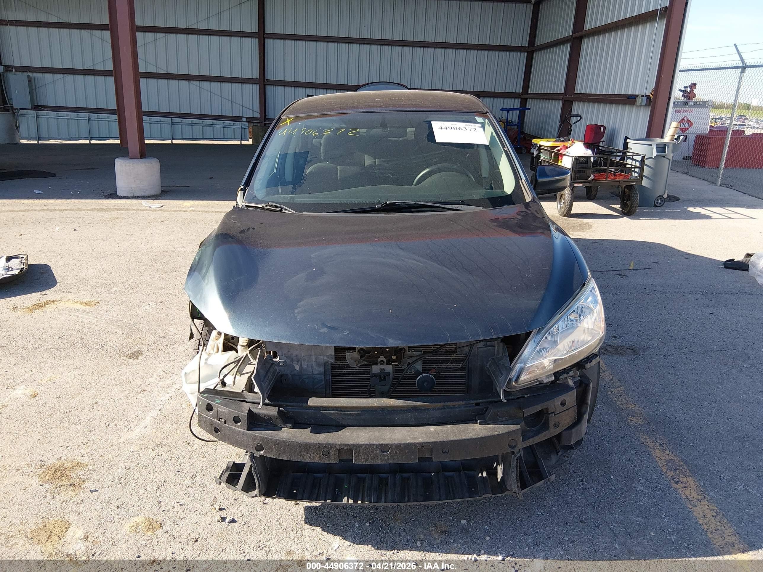 2014 Nissan Sentra S Dark Blue vin: 3N1AB7AP3EL612967