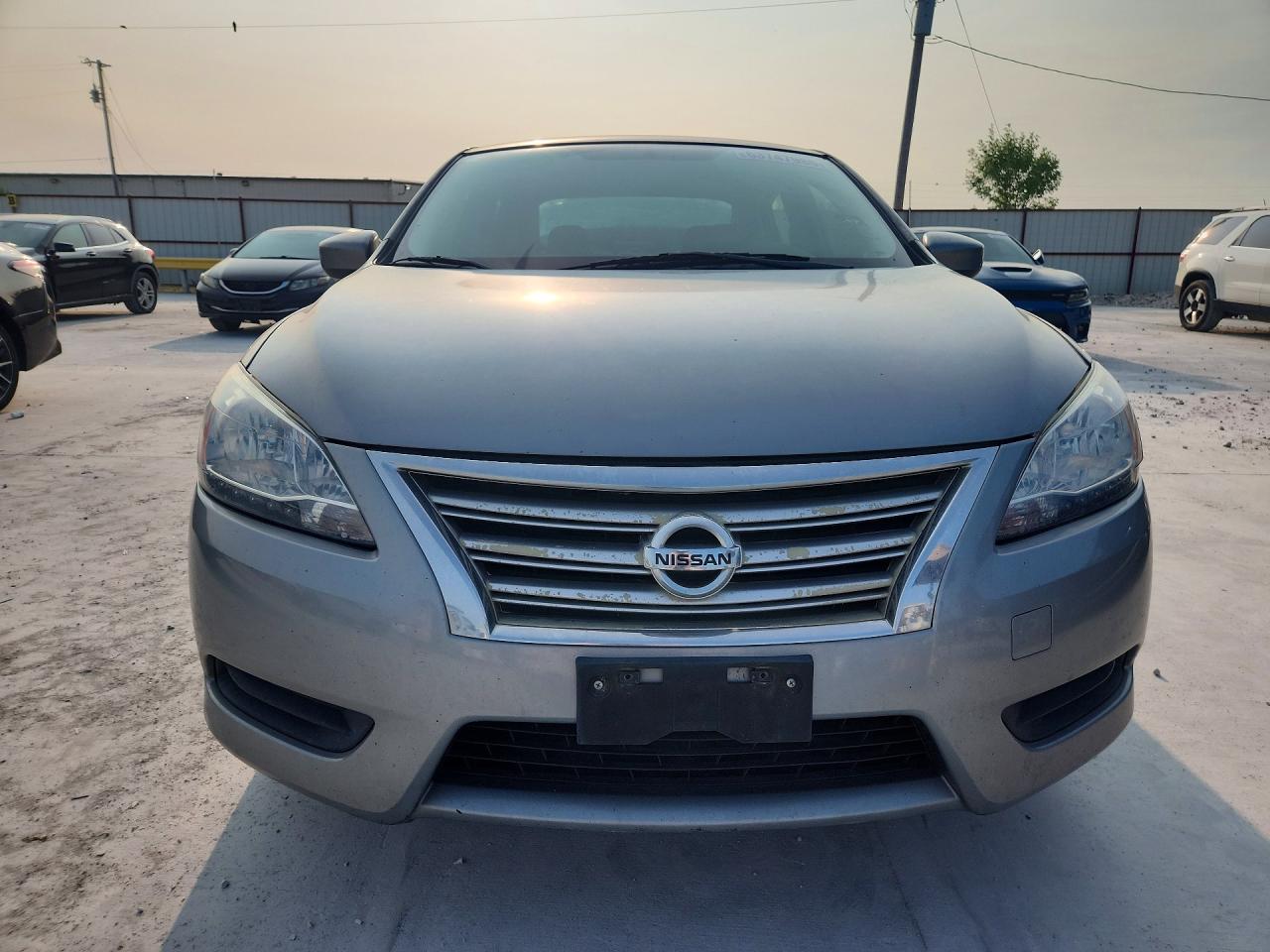 2014 Nissan Sentra S Silver vin: 3N1AB7AP3EL621412