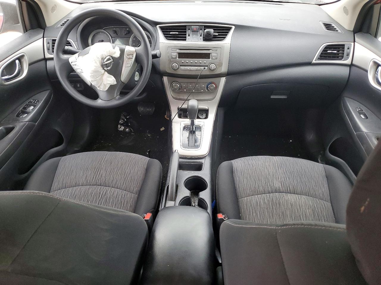 2014 Nissan Sentra Sv Red vin: 3N1AB7AP3EL623922