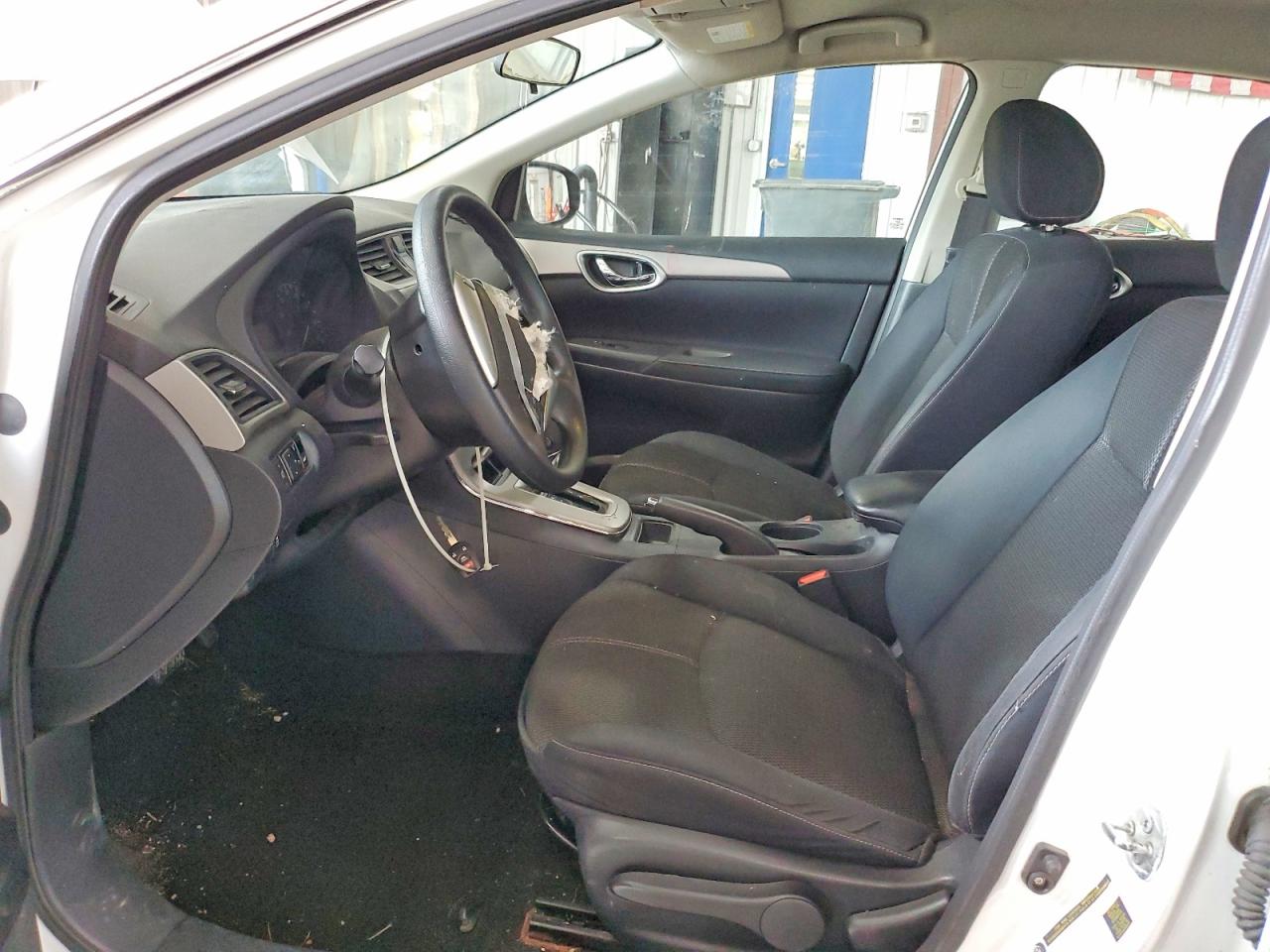 2014 Nissan Sentra S White vin: 3N1AB7AP3EL633785