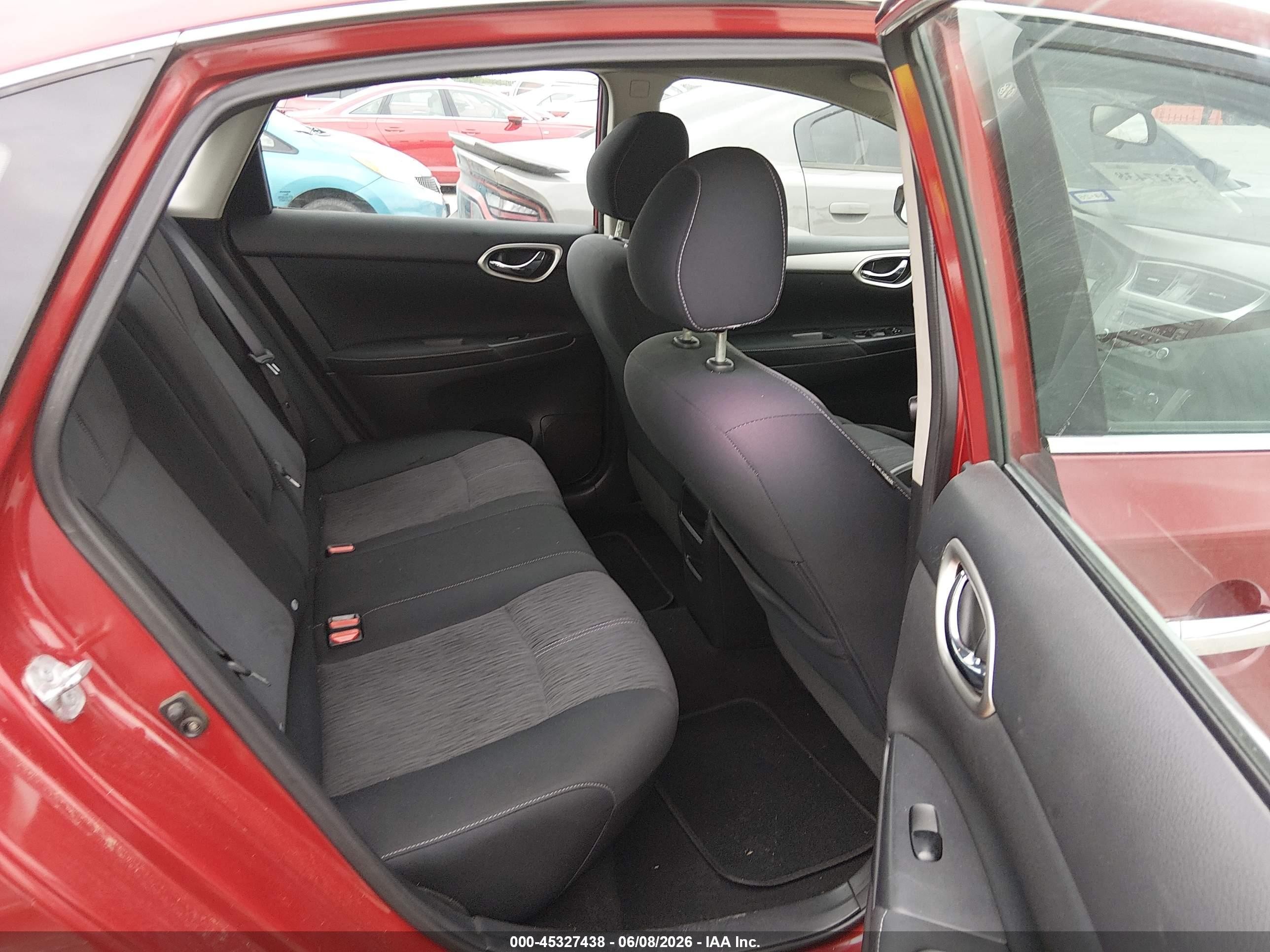 2014 Nissan Sentra Fe+ S/fe+ Sv/s/sl/sr/sv Red vin: 3N1AB7AP3EL643071