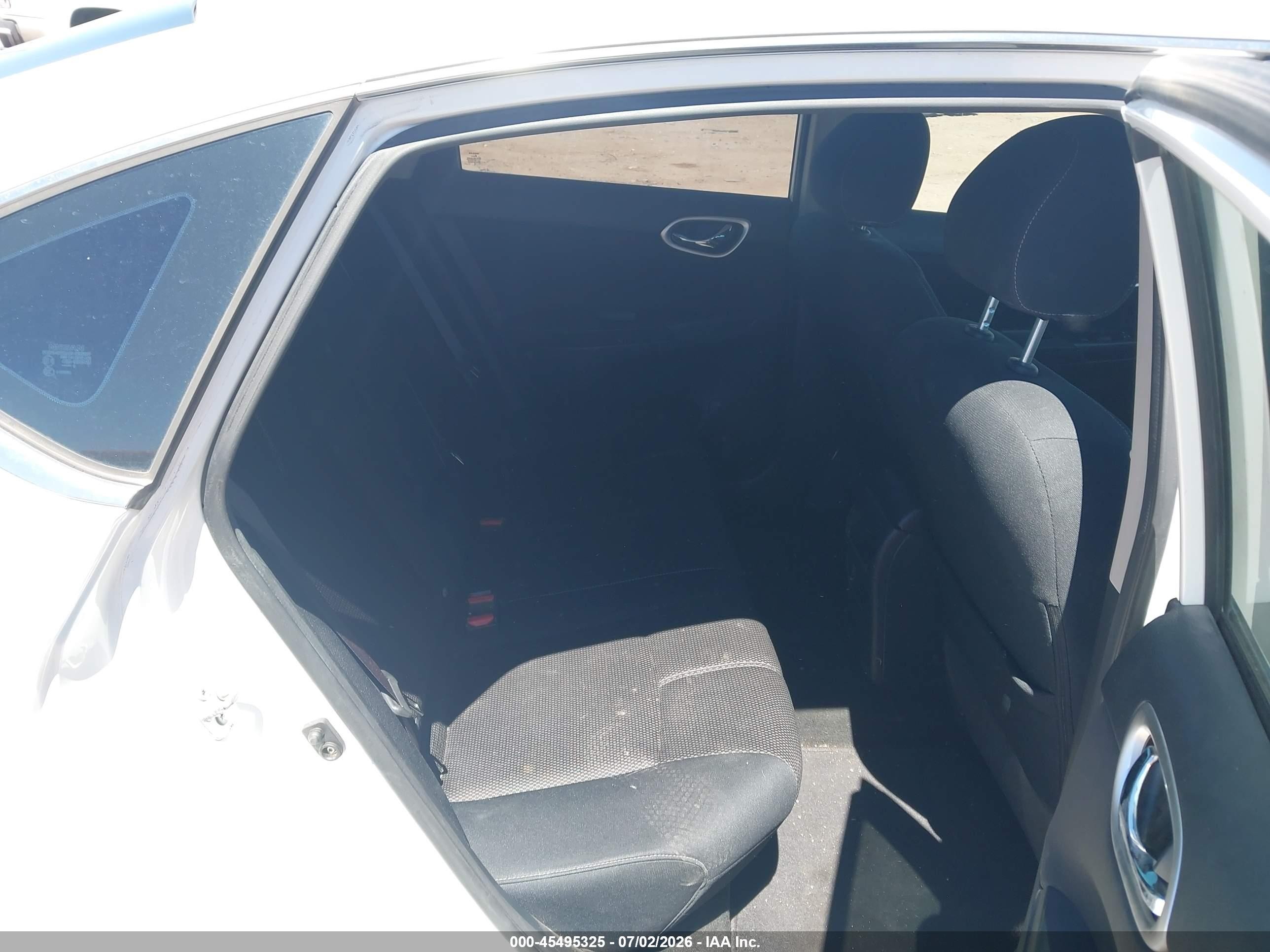 2014 Nissan Sentra Fe+ S White vin: 3N1AB7AP3EL646228