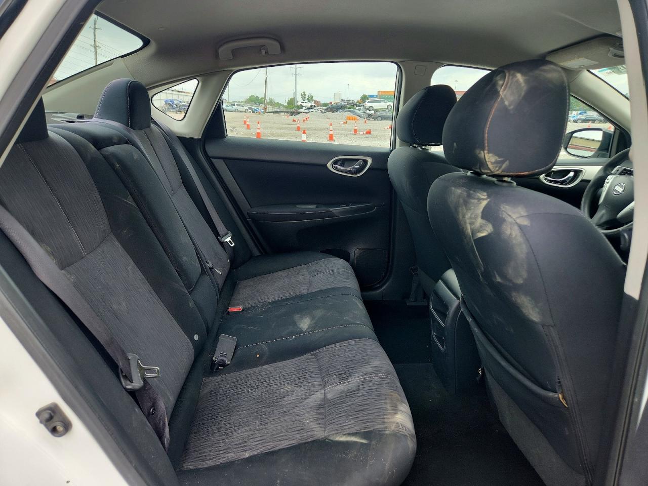 2014 Nissan Sentra Sv White vin: 3N1AB7AP3EL646245