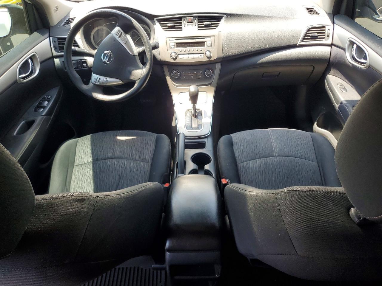 2014 Nissan Sentra Sv White vin: 3N1AB7AP3EL648187