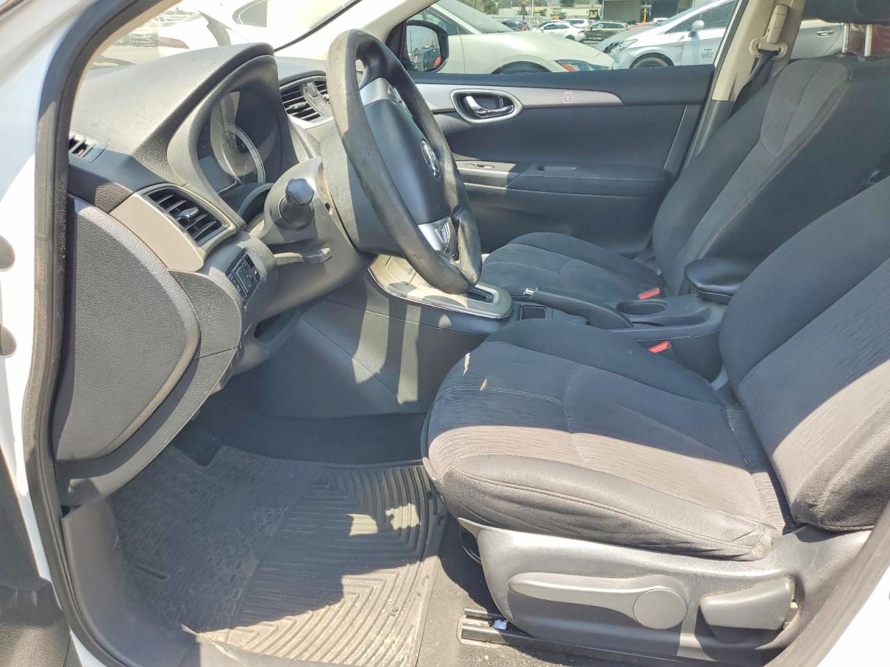 2014 Nissan Sentra Sv White vin: 3N1AB7AP3EL648187