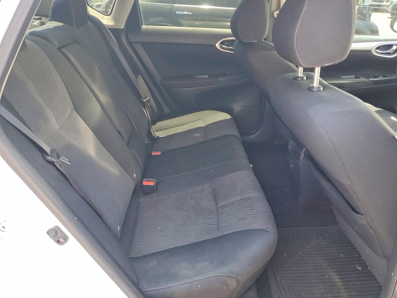 2014 Nissan Sentra Sv White vin: 3N1AB7AP3EL648187