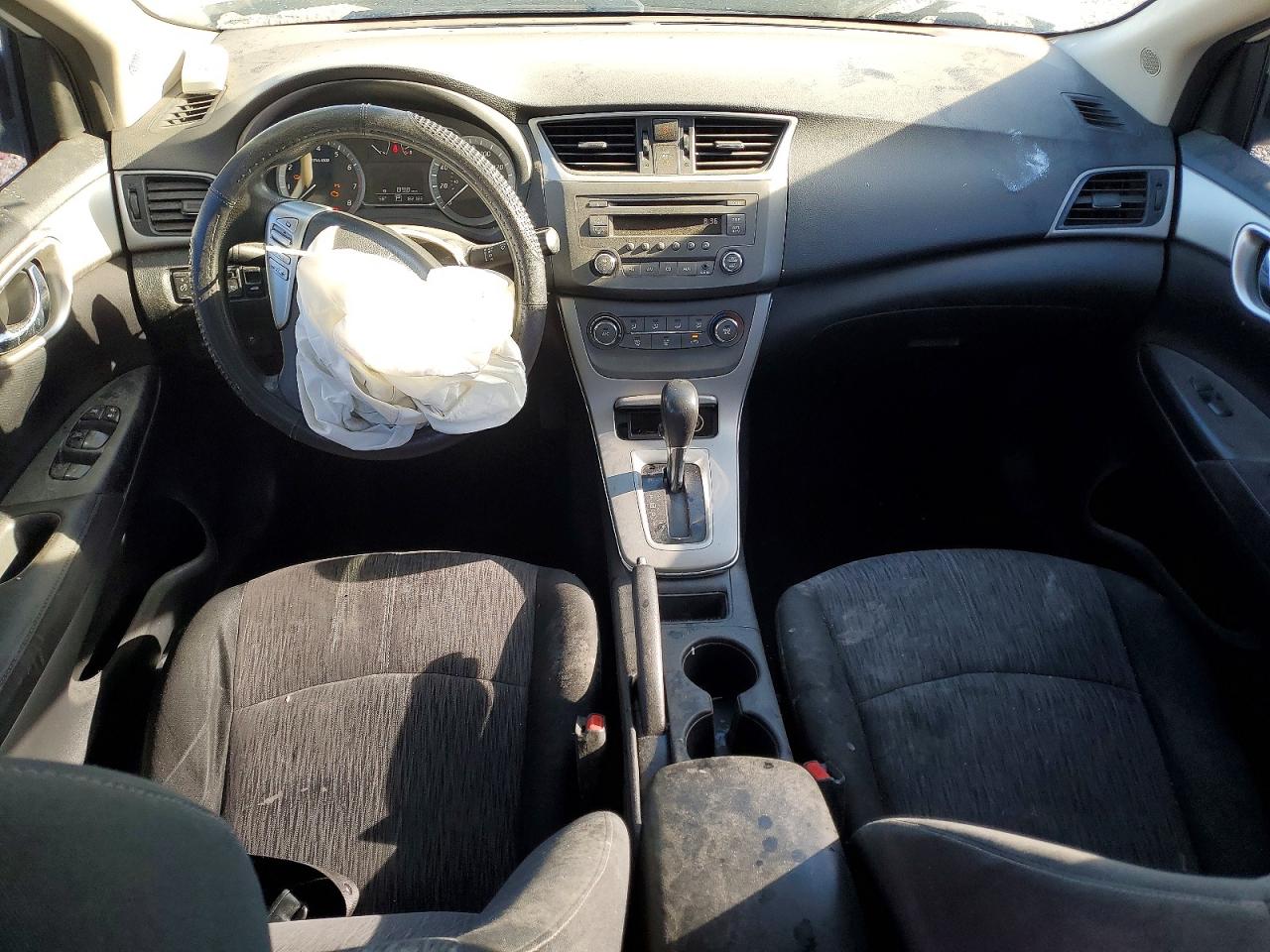 2014 Nissan Sentra Sv White vin: 3N1AB7AP3EL664227