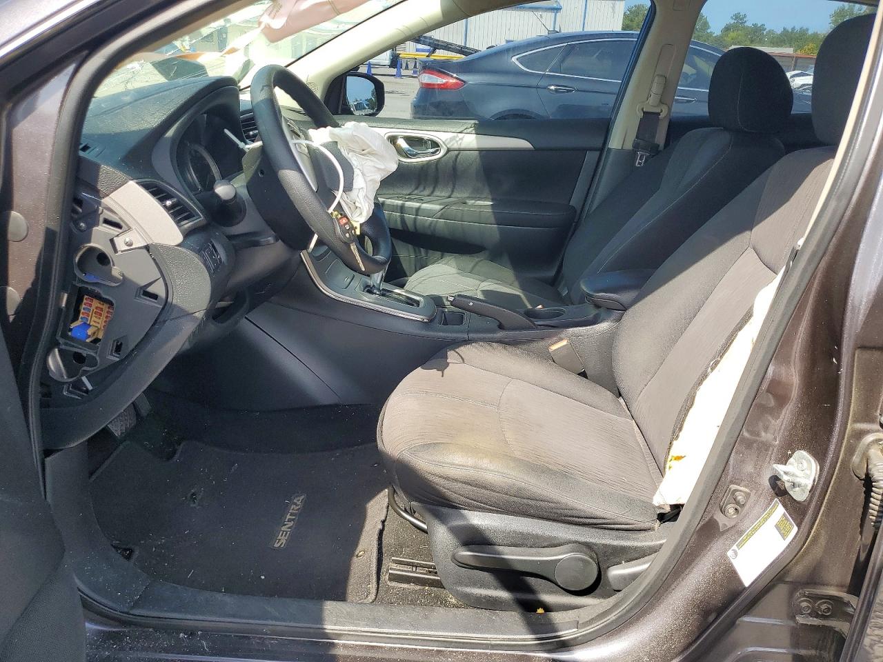 2014 Nissan Sentra Sv Gray vin: 3N1AB7AP3EL673042