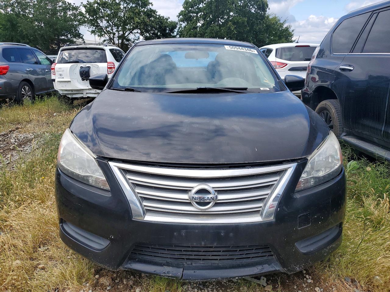 2014 Nissan Sentra Sv Черный vin: 3N1AB7AP3EL674384