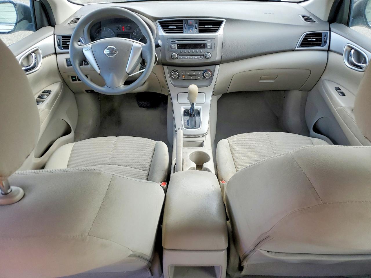 2014 Nissan Sentra S White vin: 3N1AB7AP3EL679729