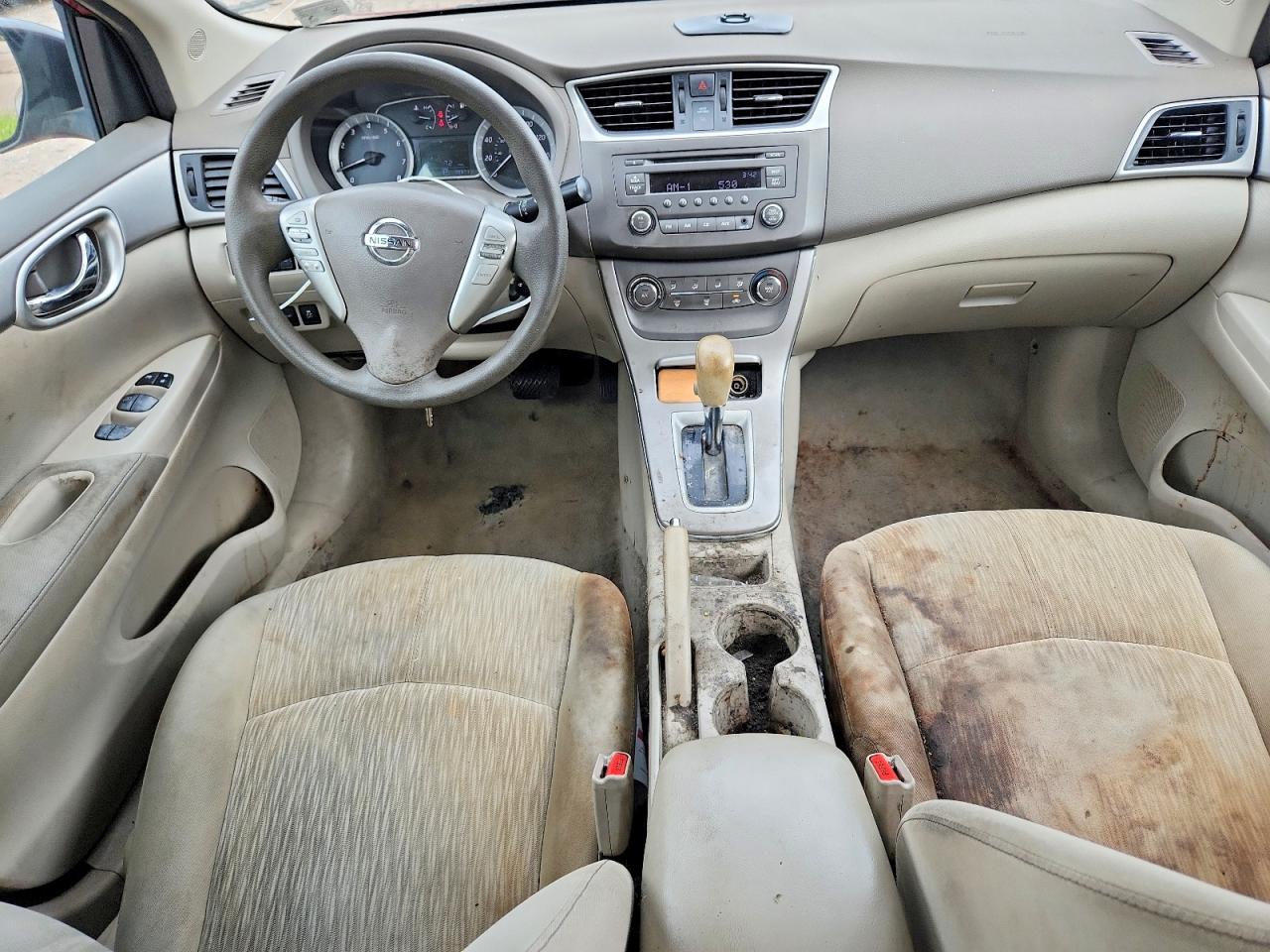 2014 Nissan Sentra Sv Red vin: 3N1AB7AP3EL684431