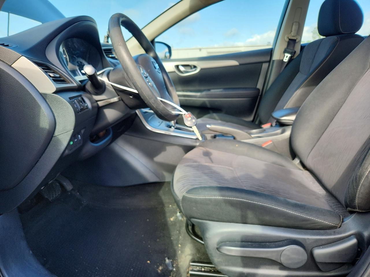 2014 Nissan Sentra Sv Blue vin: 3N1AB7AP3EL697891