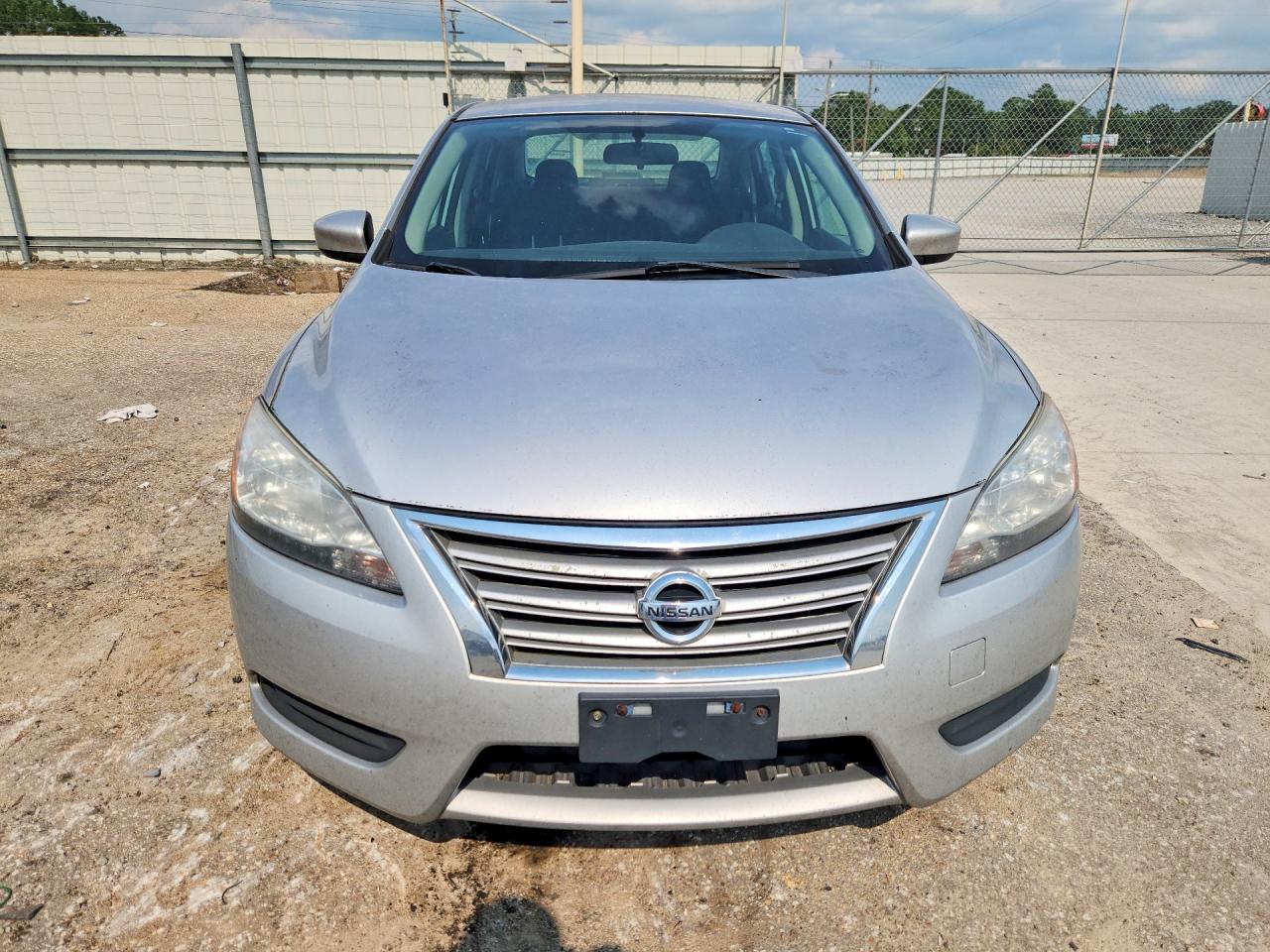 2014 Nissan Sentra Sv Silver vin: 3N1AB7AP3EY206562