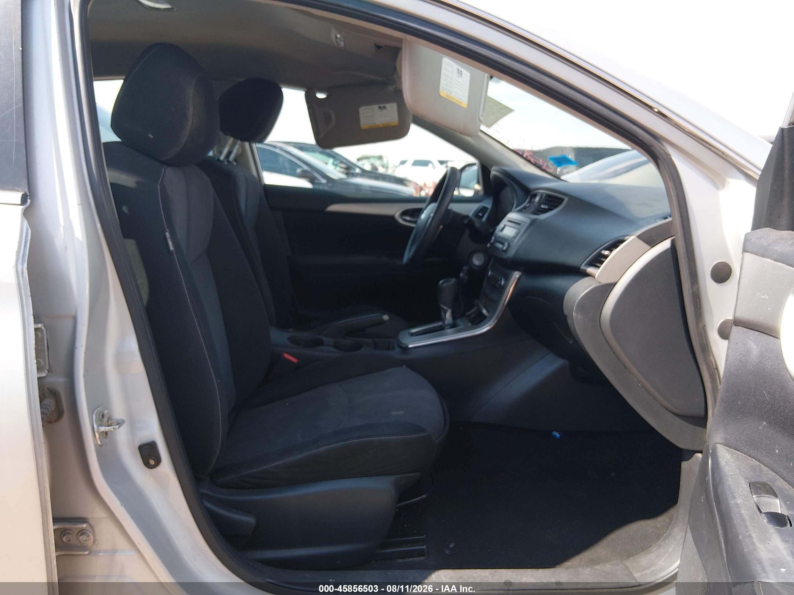 2014 Nissan Sentra Fe+ S/fe+ Sv/s/sl/sr/sv Серебряный vin: 3N1AB7AP3EY215441