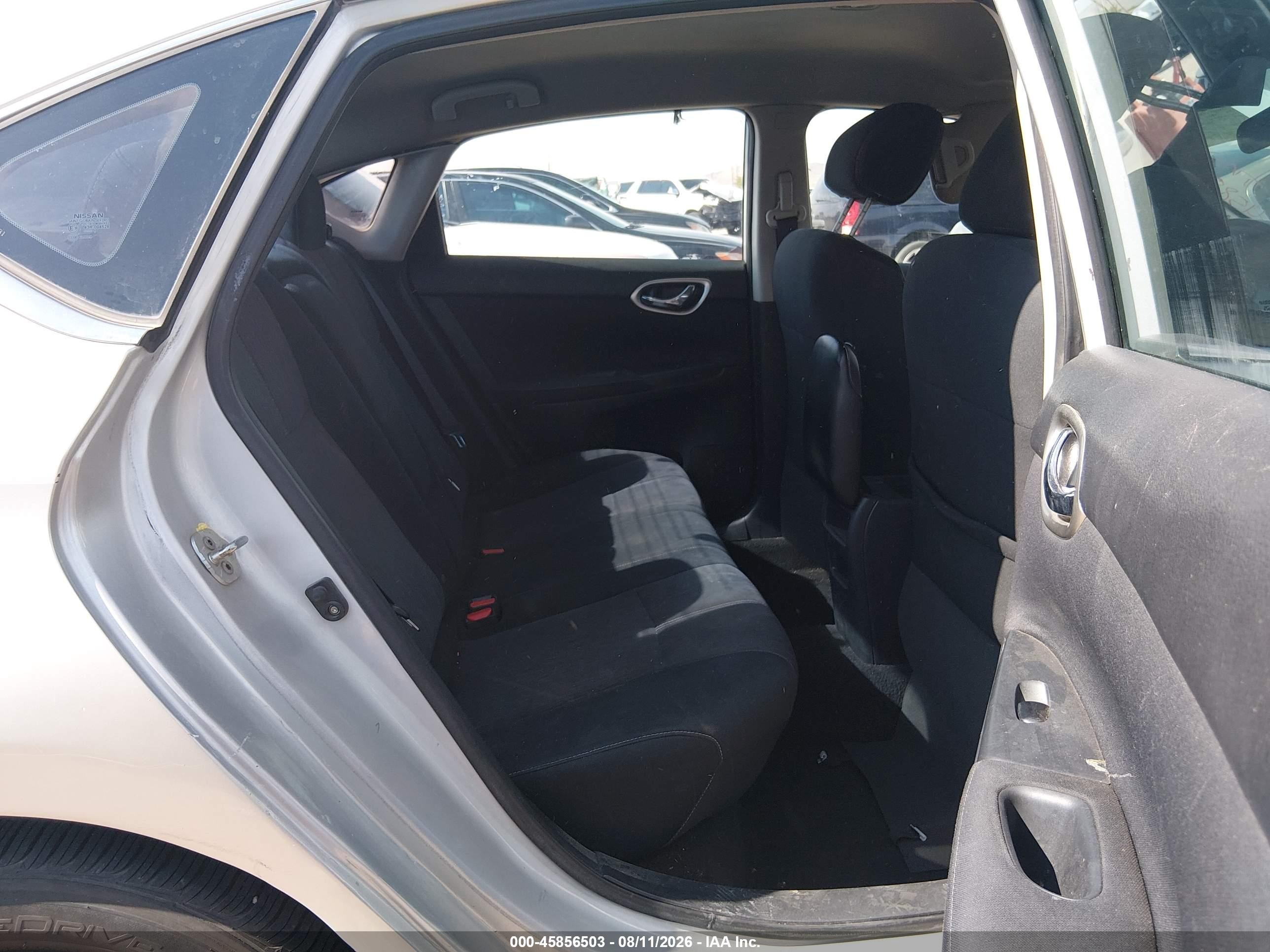 2014 Nissan Sentra Fe+ S/fe+ Sv/s/sl/sr/sv Серебряный vin: 3N1AB7AP3EY215441