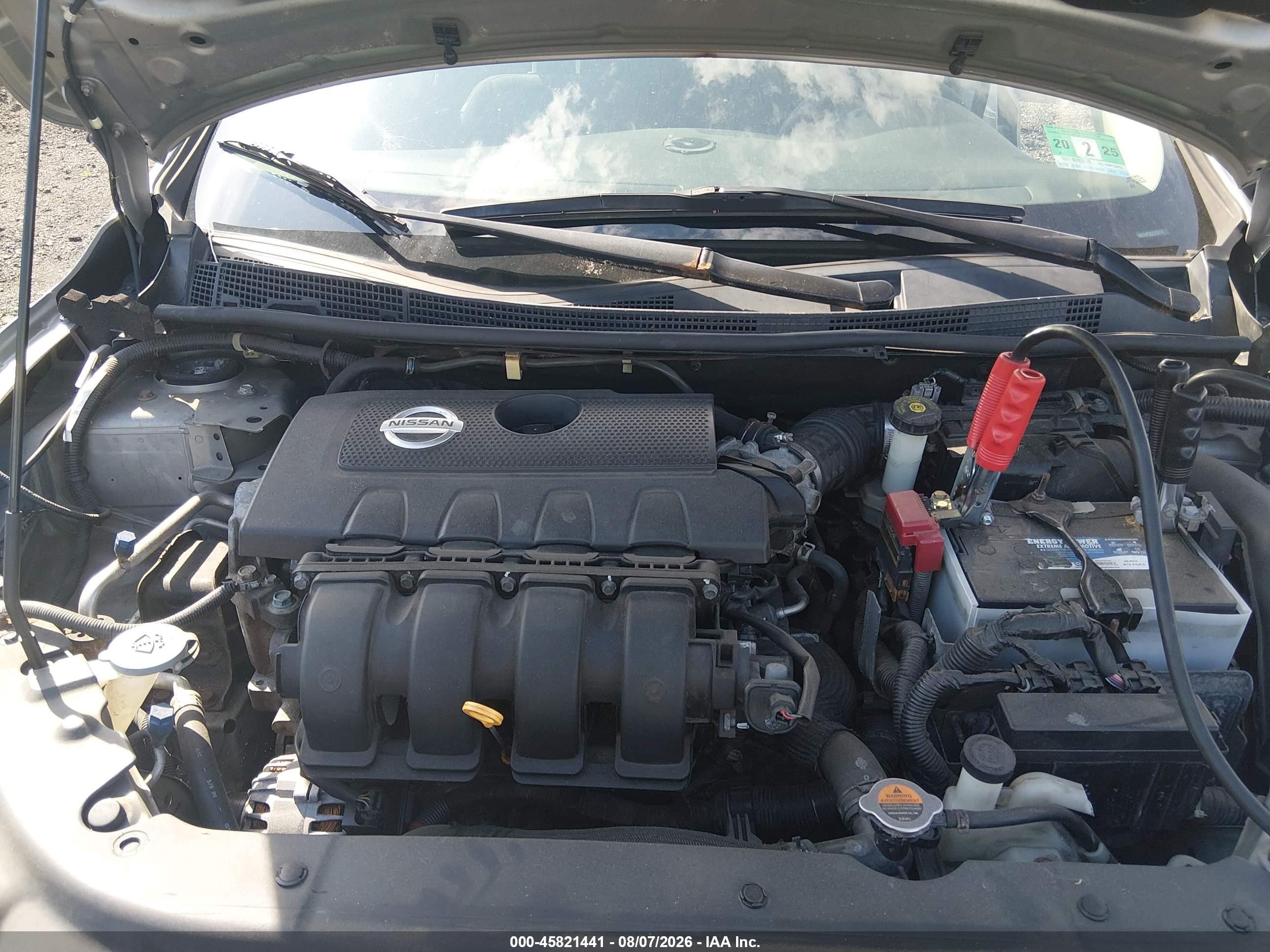 2014 Nissan Sentra Fe+ S/fe+ Sv/s/sl/sr/sv Gray vin: 3N1AB7AP3EY218775