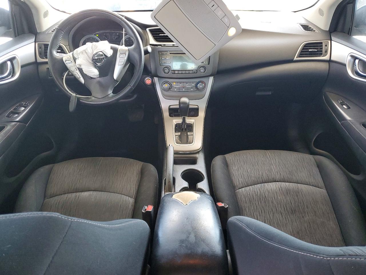 2014 Nissan Sentra Sv Gray vin: 3N1AB7AP3EY223054