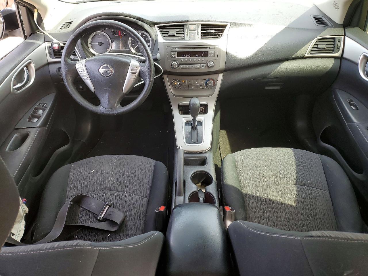 2014 Nissan Sentra Sv Синий vin: 3N1AB7AP3EY233325