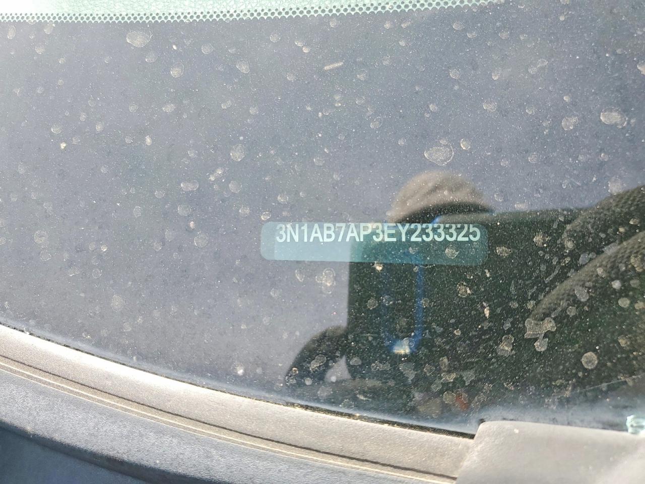 2014 Nissan Sentra Sv Синий vin: 3N1AB7AP3EY233325
