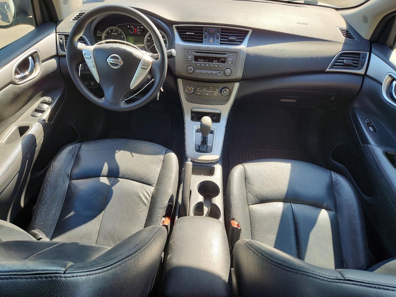 2014 Nissan Sentra Sv Серебряный vin: 3N1AB7AP3EY244681