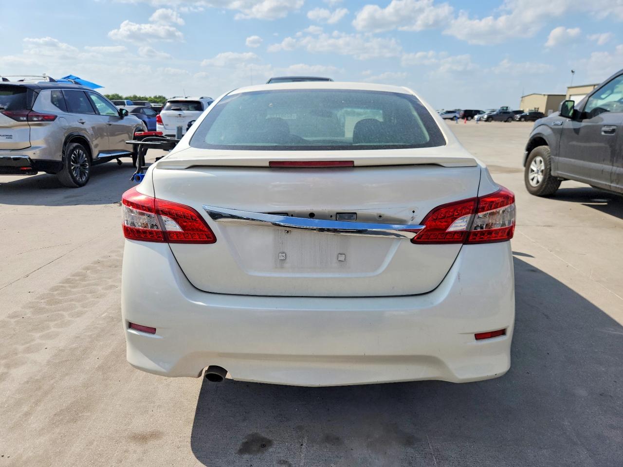 2014 Nissan Sentra Sr White vin: 3N1AB7AP3EY247905