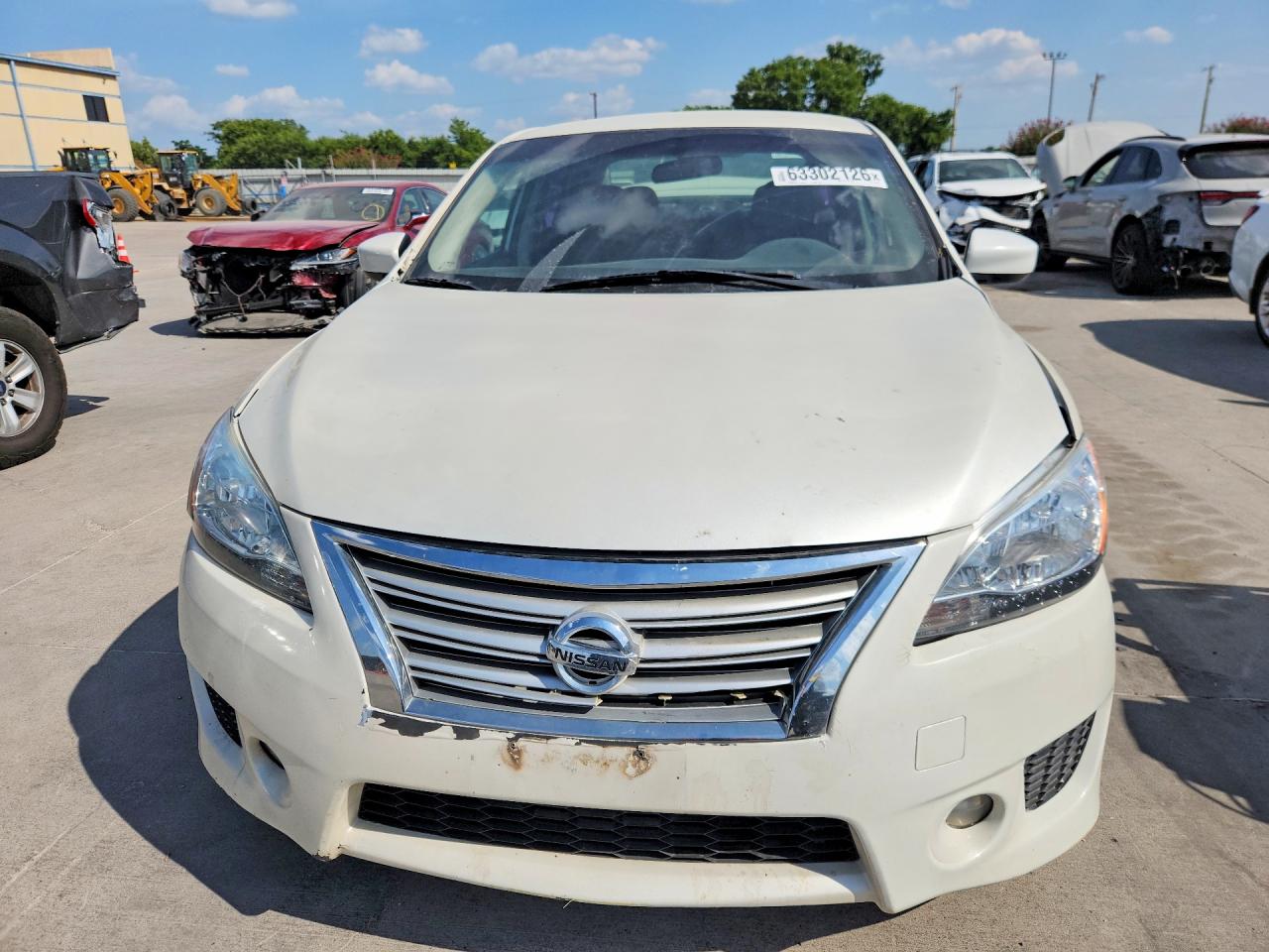 2014 Nissan Sentra Sr White vin: 3N1AB7AP3EY247905