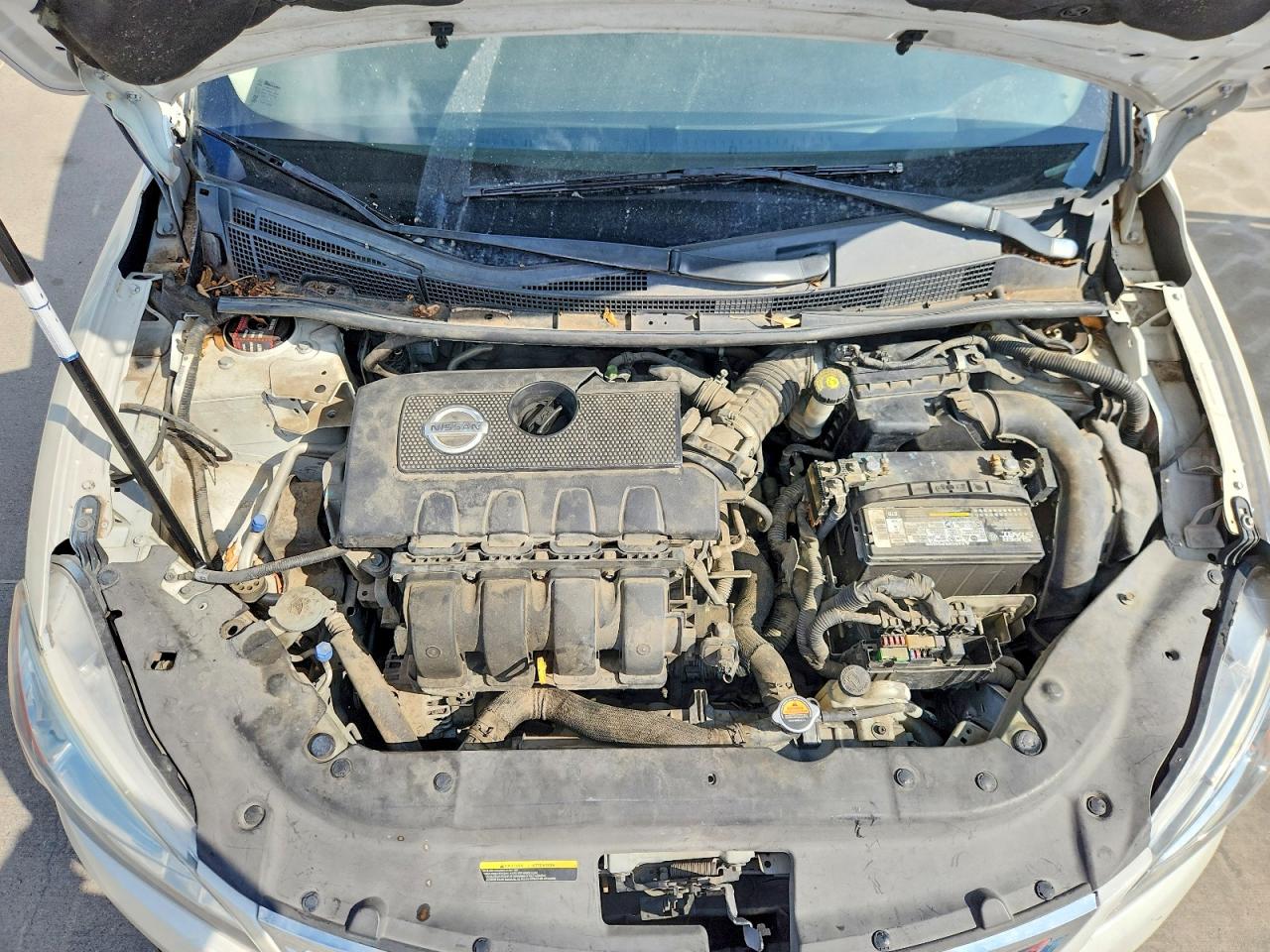 2014 Nissan Sentra Sr White vin: 3N1AB7AP3EY247905