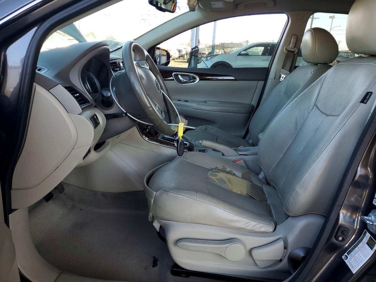 2014 Nissan Sentra Sl Серый vin: 3N1AB7AP3EY248455
