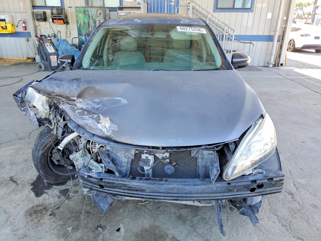 2014 Nissan Sentra Sl Серый vin: 3N1AB7AP3EY248455