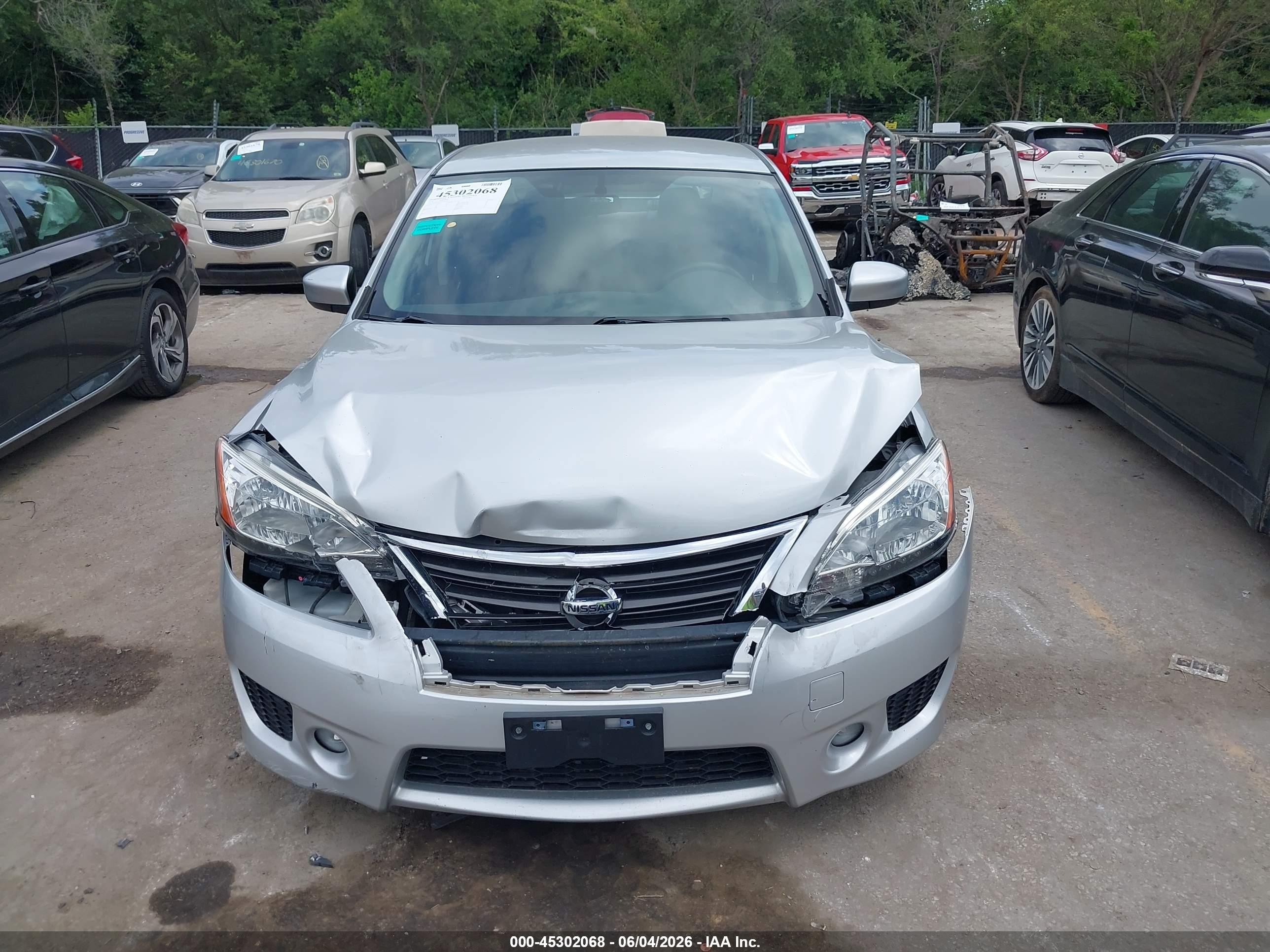 2014 Nissan Sentra Sr Gray vin: 3N1AB7AP3EY256264