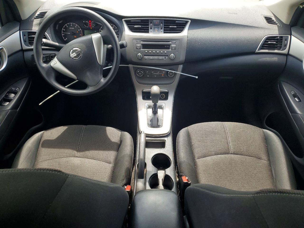 2014 Nissan Sentra S Gray vin: 3N1AB7AP3EY261786