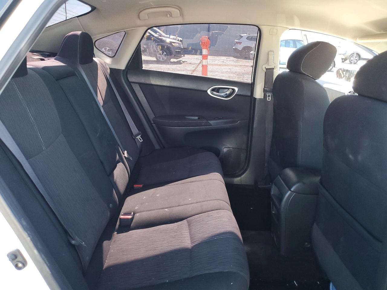 2014 Nissan Sentra Sv White vin: 3N1AB7AP3EY265028