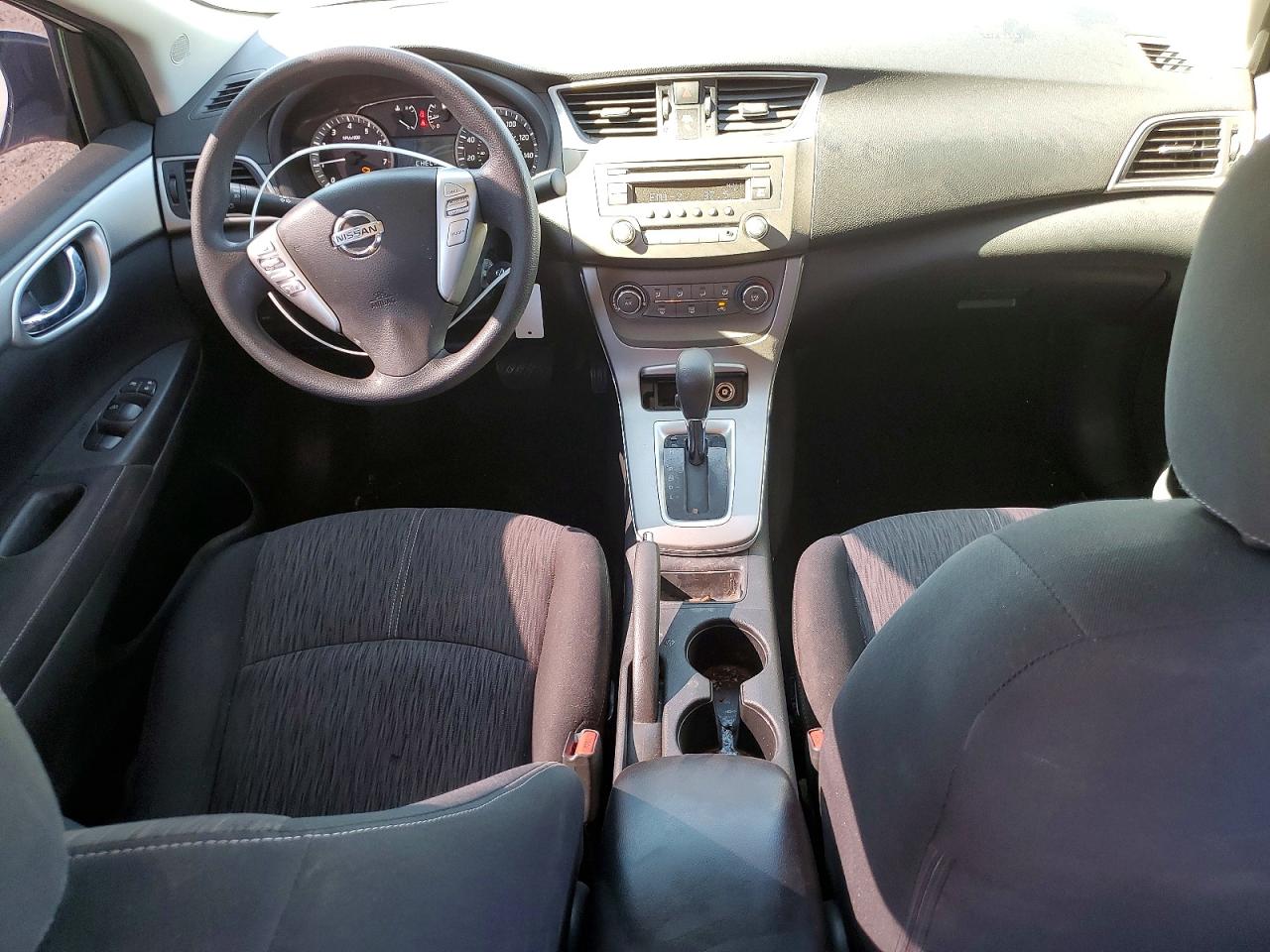 2014 Nissan Sentra Sv White vin: 3N1AB7AP3EY265028
