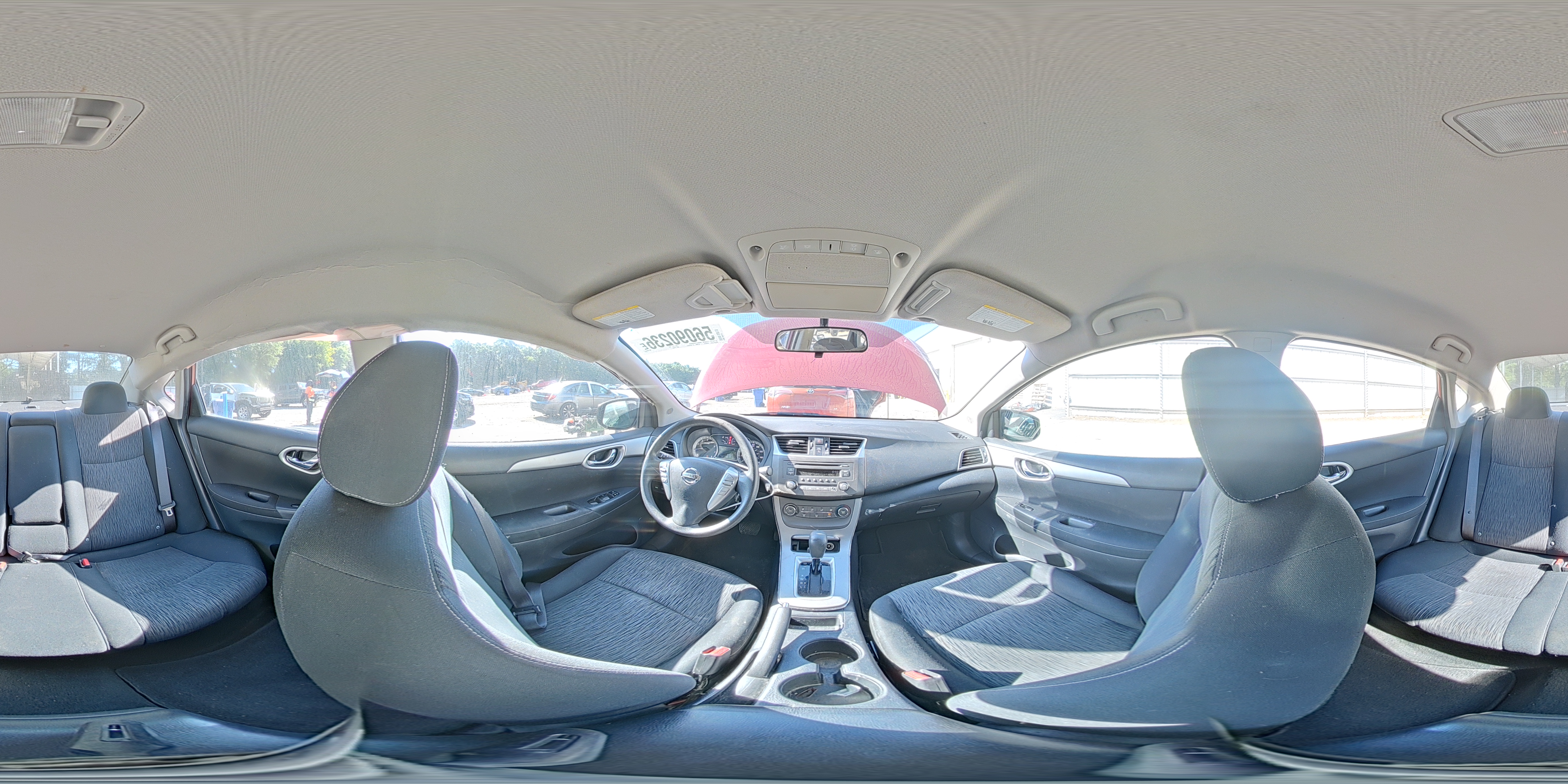 2014 Nissan Sentra Sv Red vin: 3N1AB7AP3EY271024