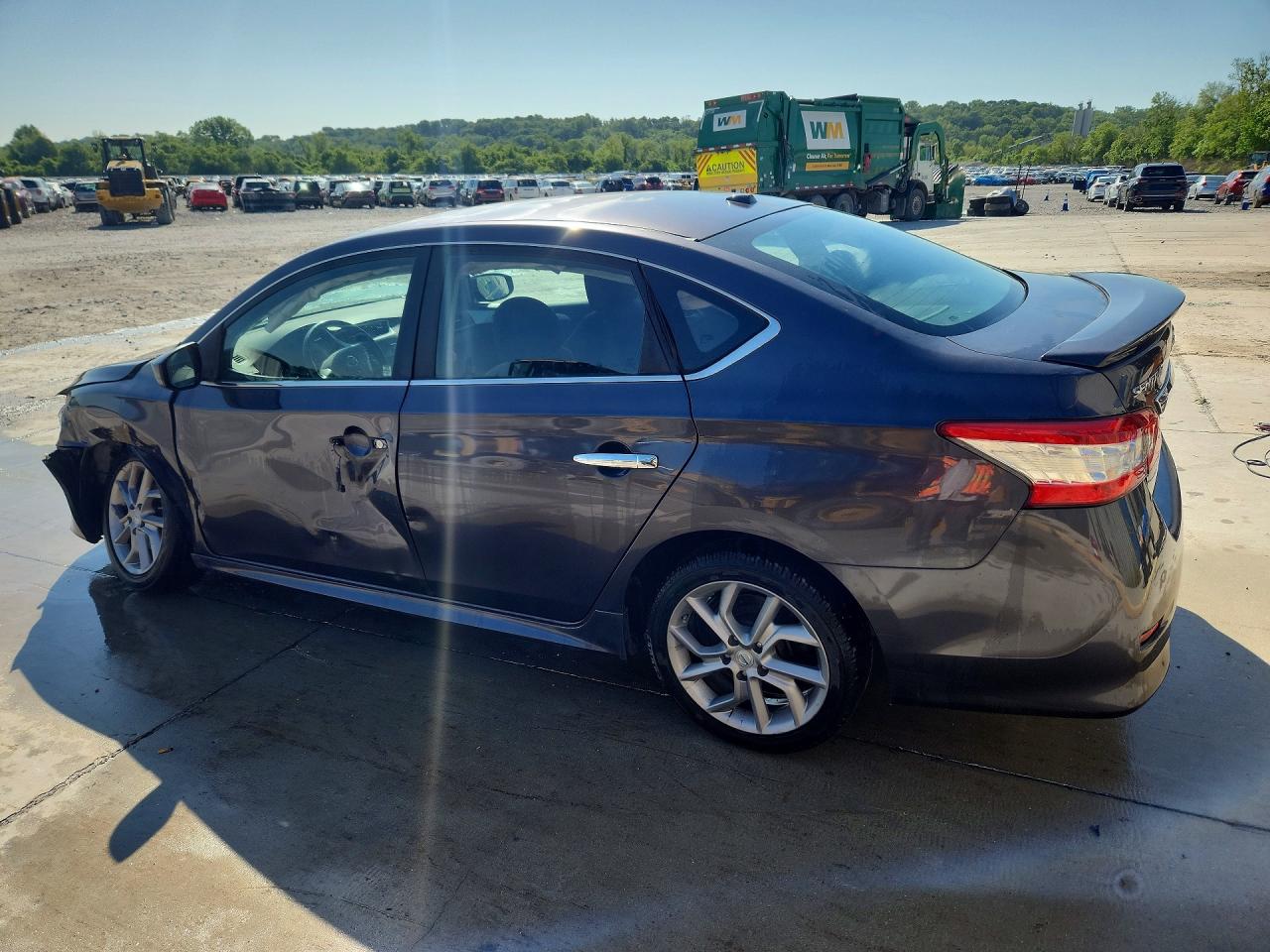 2014 Nissan Sentra Sr Gray vin: 3N1AB7AP3EY279172