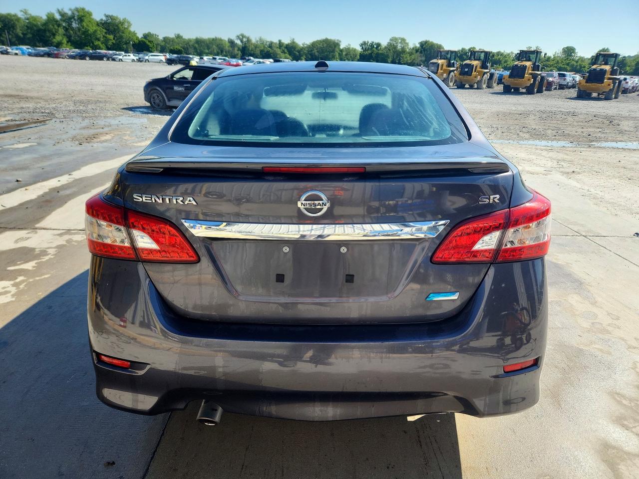 2014 Nissan Sentra Sr Gray vin: 3N1AB7AP3EY279172