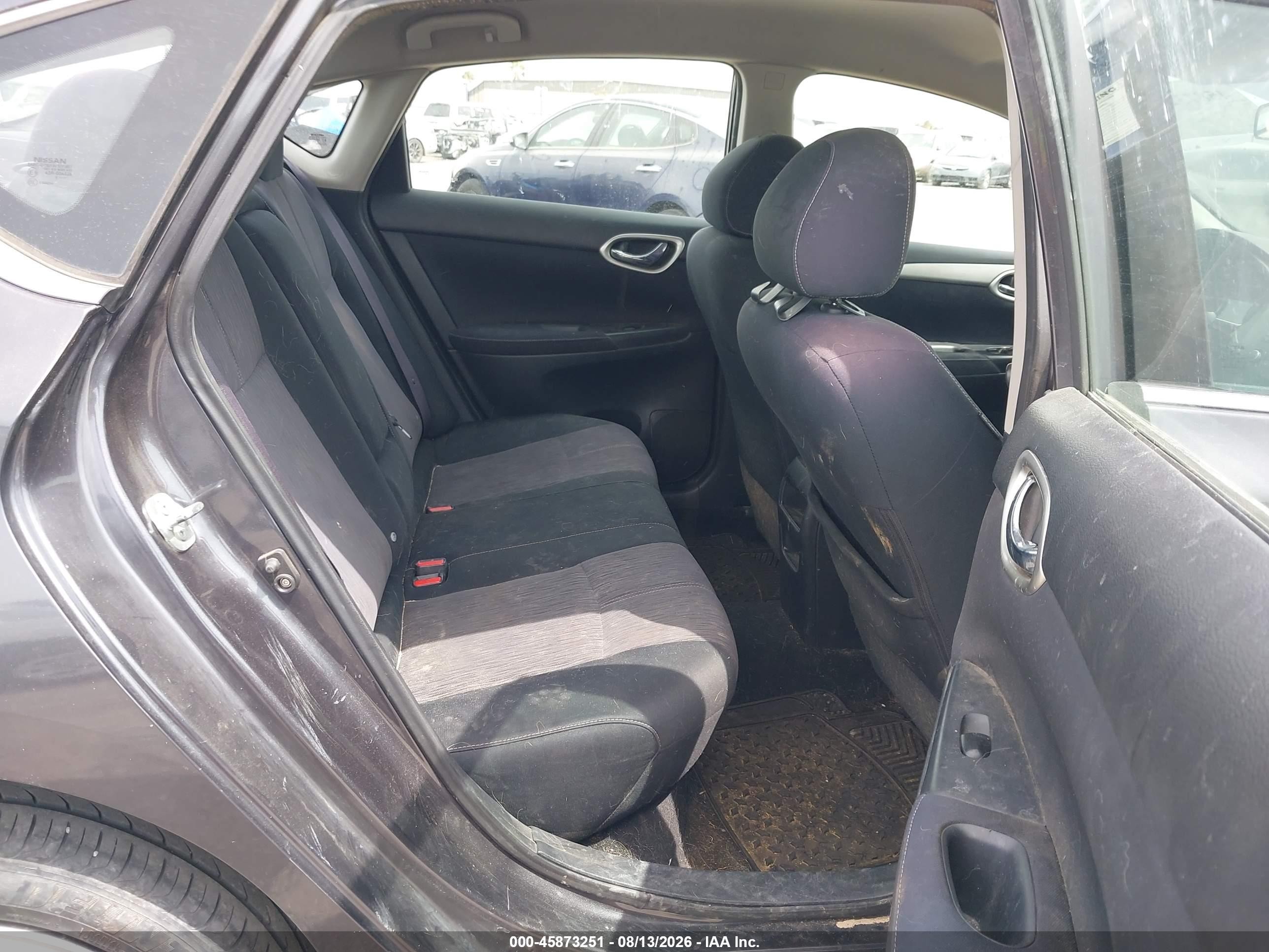 2014 Nissan Sentra Sv Gray vin: 3N1AB7AP3EY297705