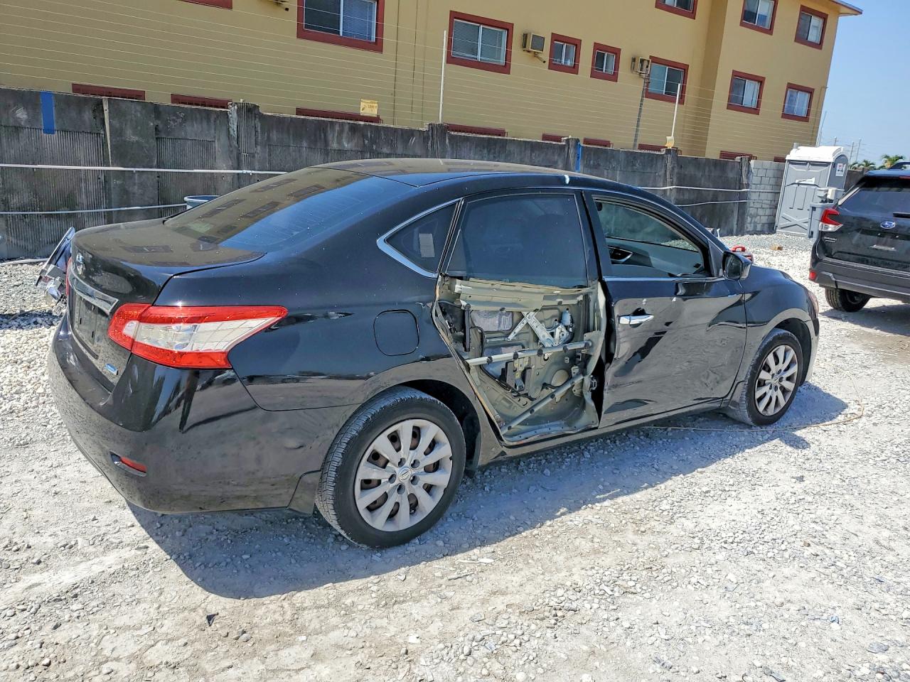 2014 Nissan Sentra S Black vin: 3N1AB7AP3EY302840