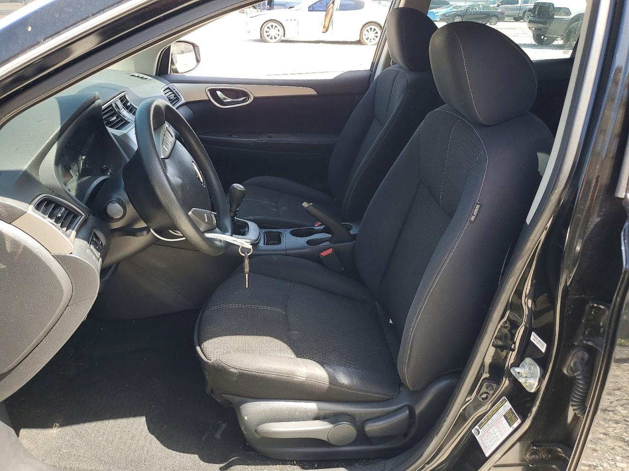 2014 Nissan Sentra S Black vin: 3N1AB7AP3EY302840