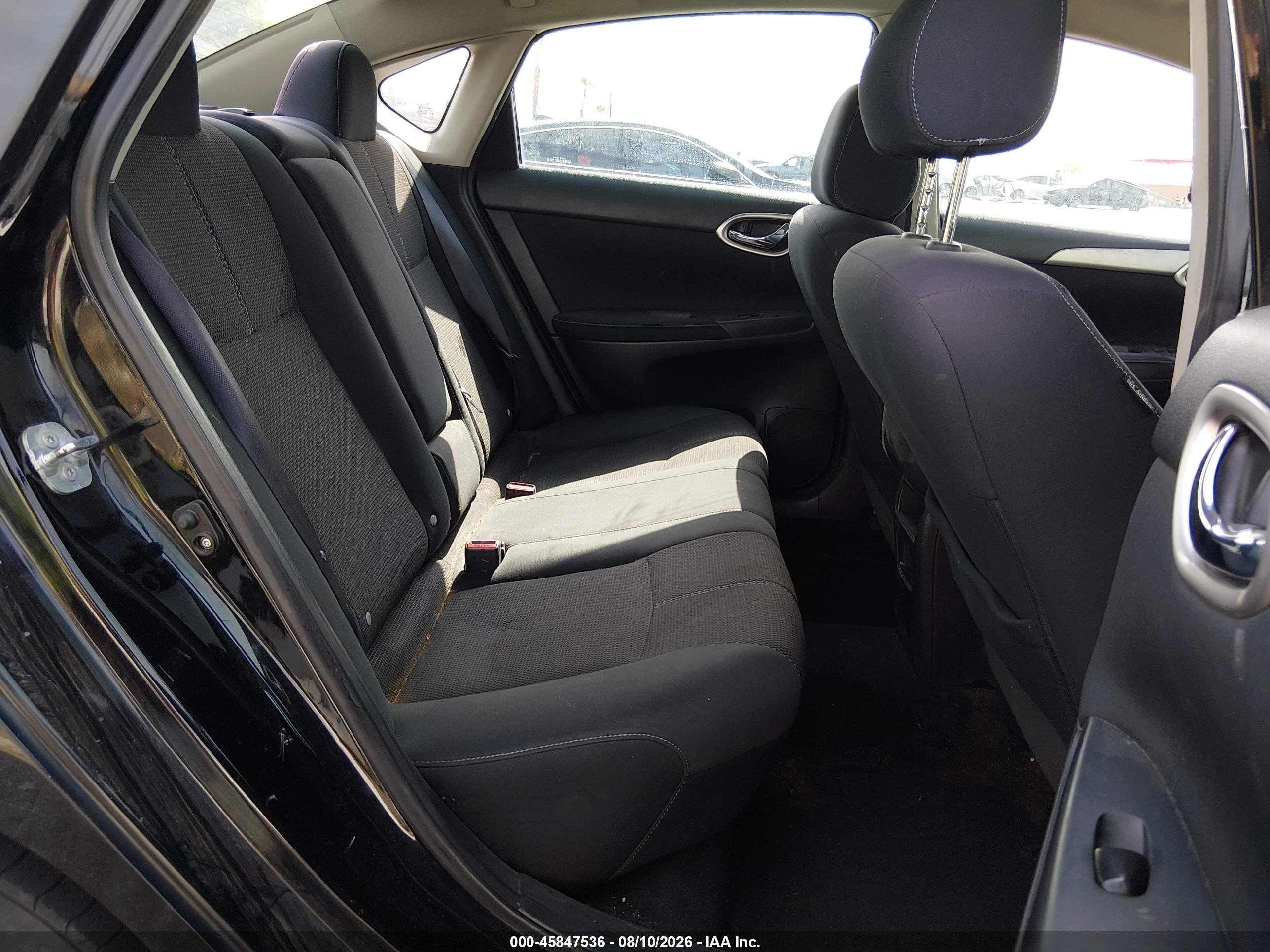 2014 Nissan Sentra S Black vin: 3N1AB7AP3EY305401