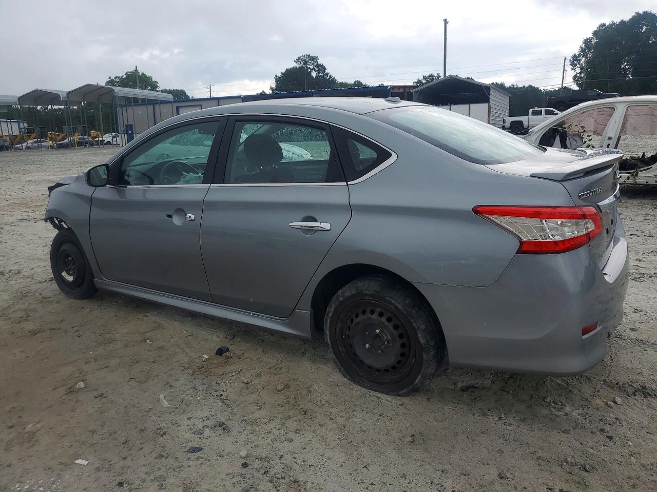2014 Nissan Sentra Sr Gray vin: 3N1AB7AP3EY321937