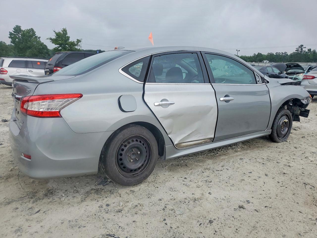 2014 Nissan Sentra Sr Gray vin: 3N1AB7AP3EY321937
