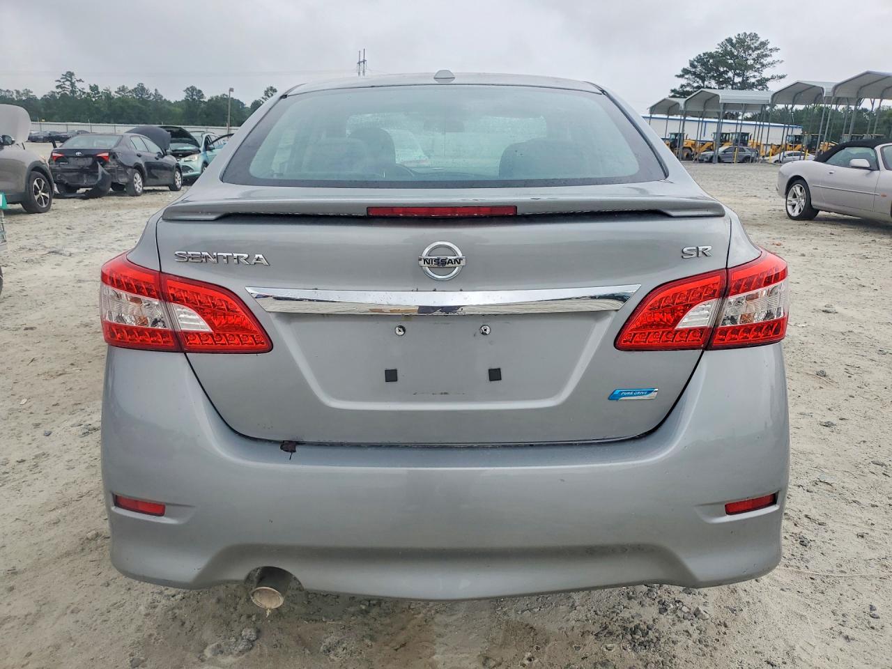 2014 Nissan Sentra Sr Gray vin: 3N1AB7AP3EY321937