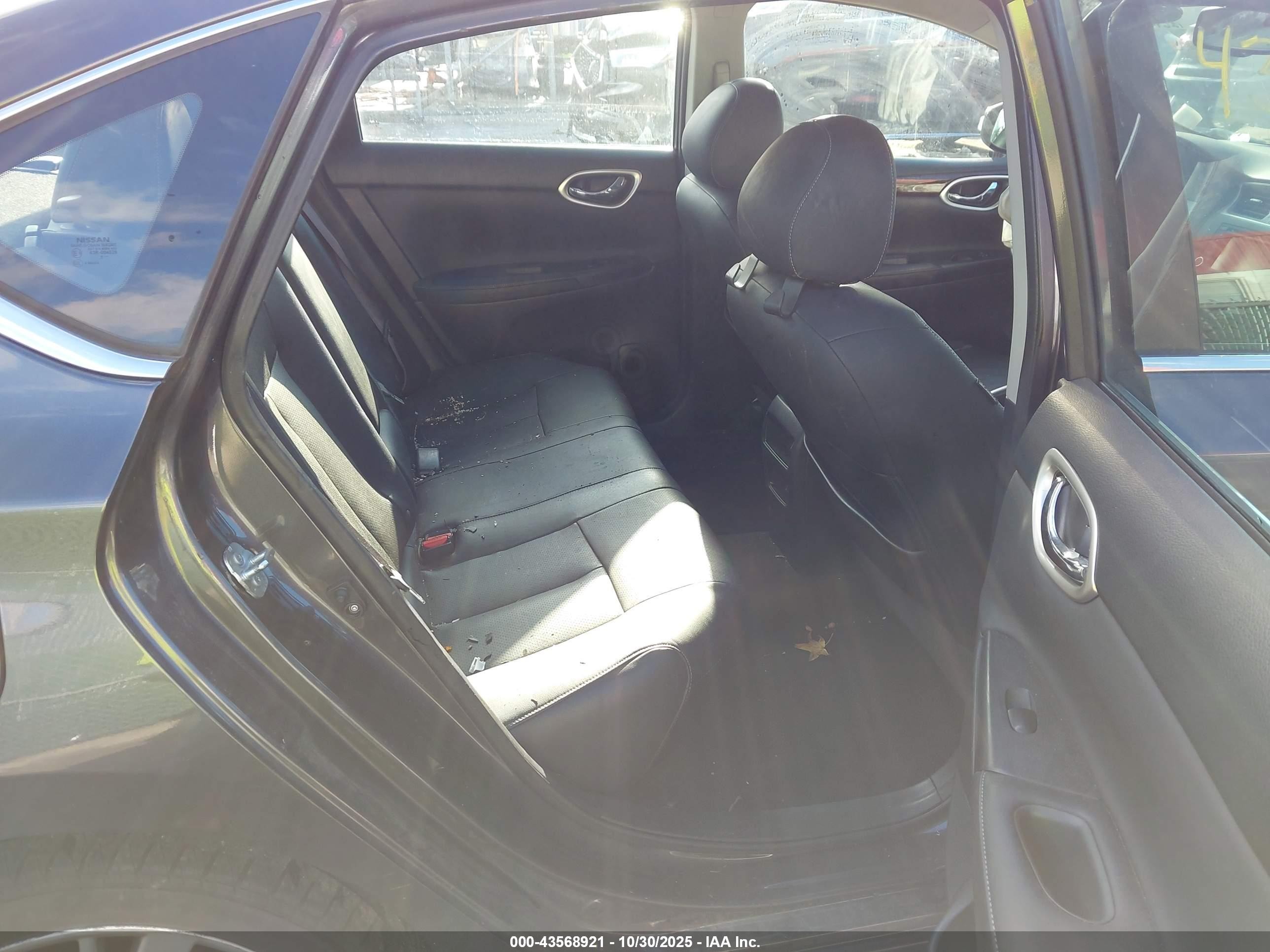 2014 Nissan Sentra Sl Gray vin: 3N1AB7AP3EY324742